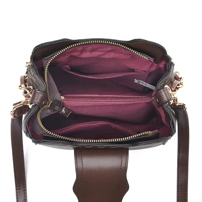 Luxury Monogram Shoulder Bag