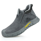 Brown Welding Steel-Toe Boots