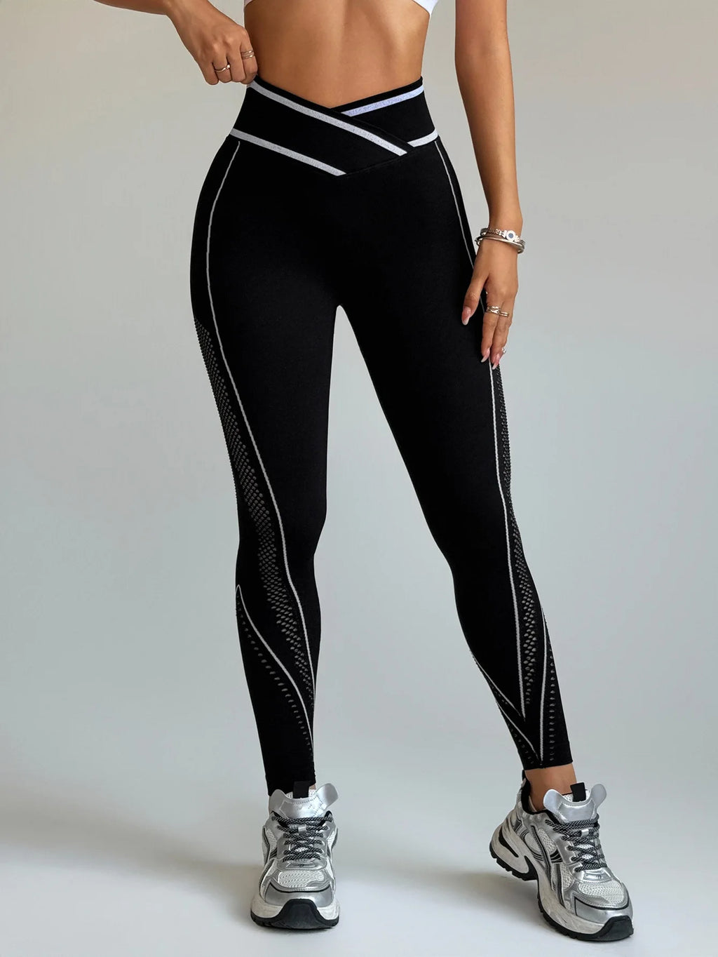 Seamless 90% Polyamide Yoga Pants