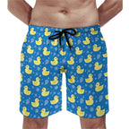 Funny Duck 3D Board Shorts
