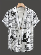 Beach Print Casual Shirt