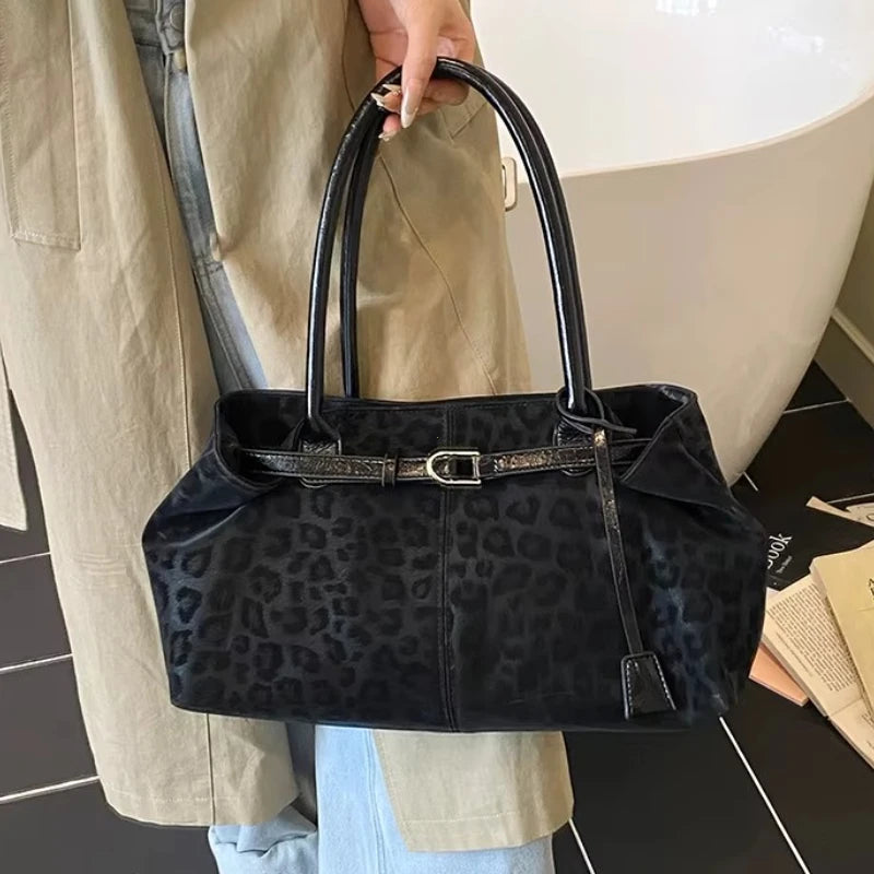 Leopard PU Shoulder Bag