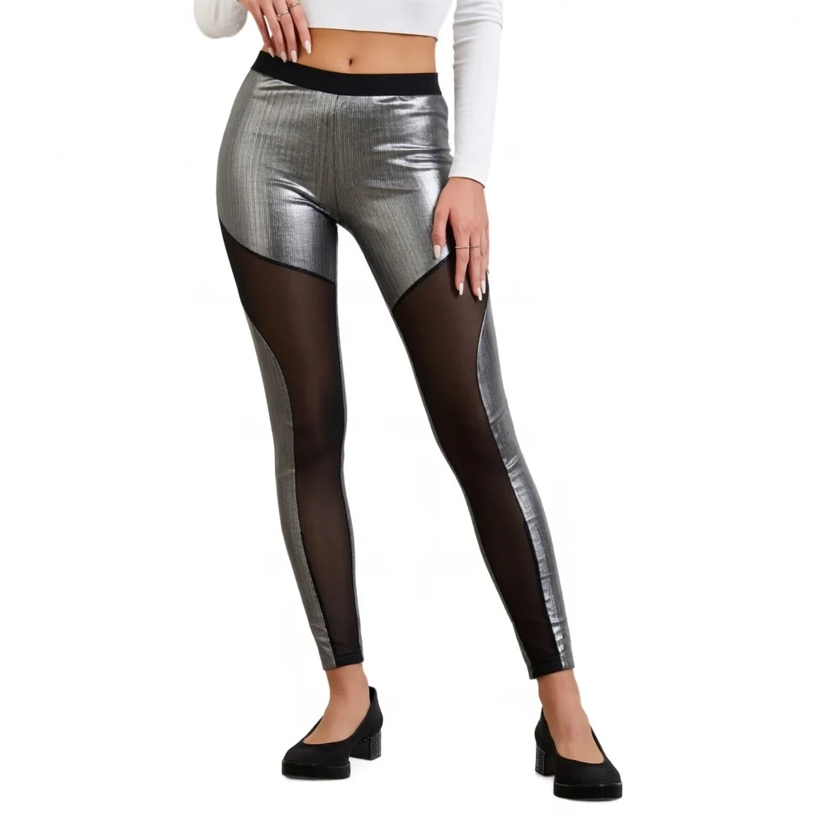 Thick High-Waist Tummy-Control Leggings