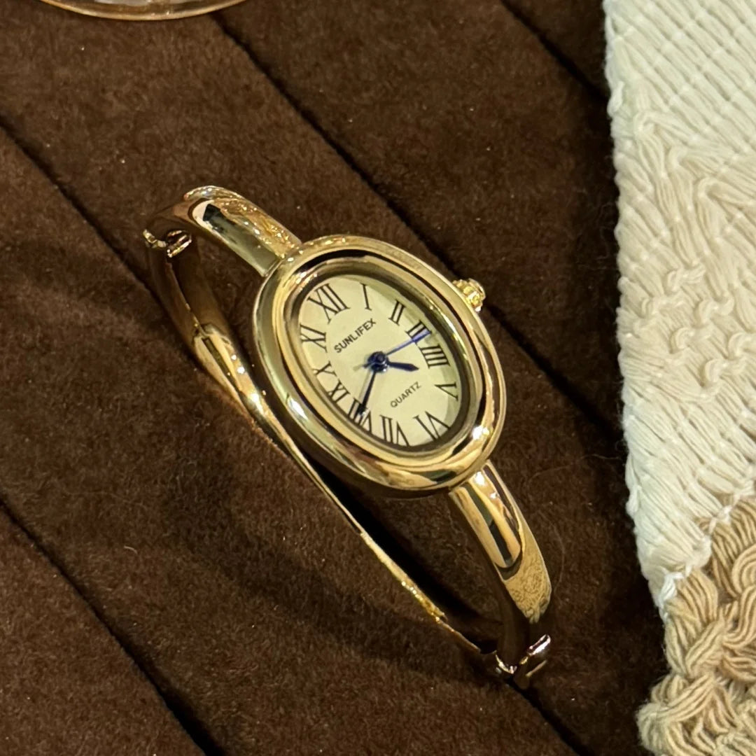 Oval Roman Watch