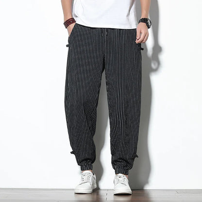 Striped Harem Pants