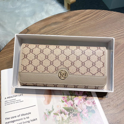 Luxury Leather Long Wallet