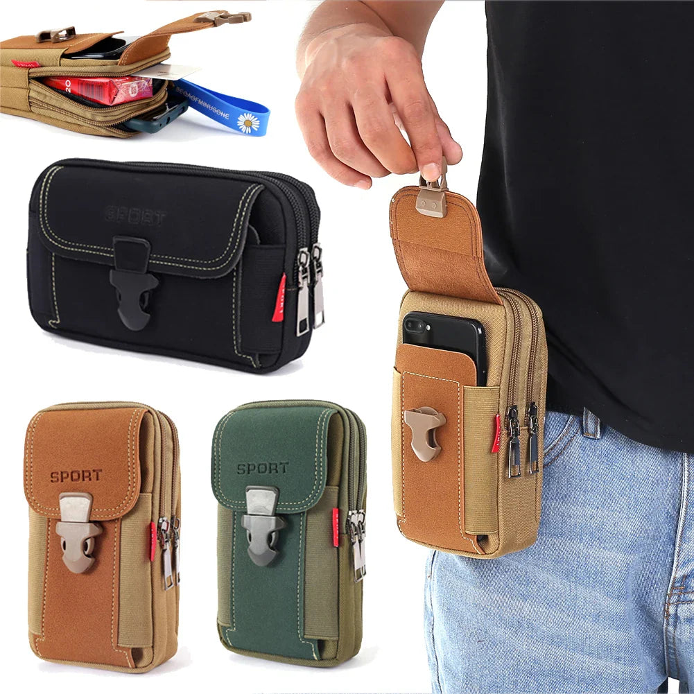 Canvas Outdoor Waist Bag