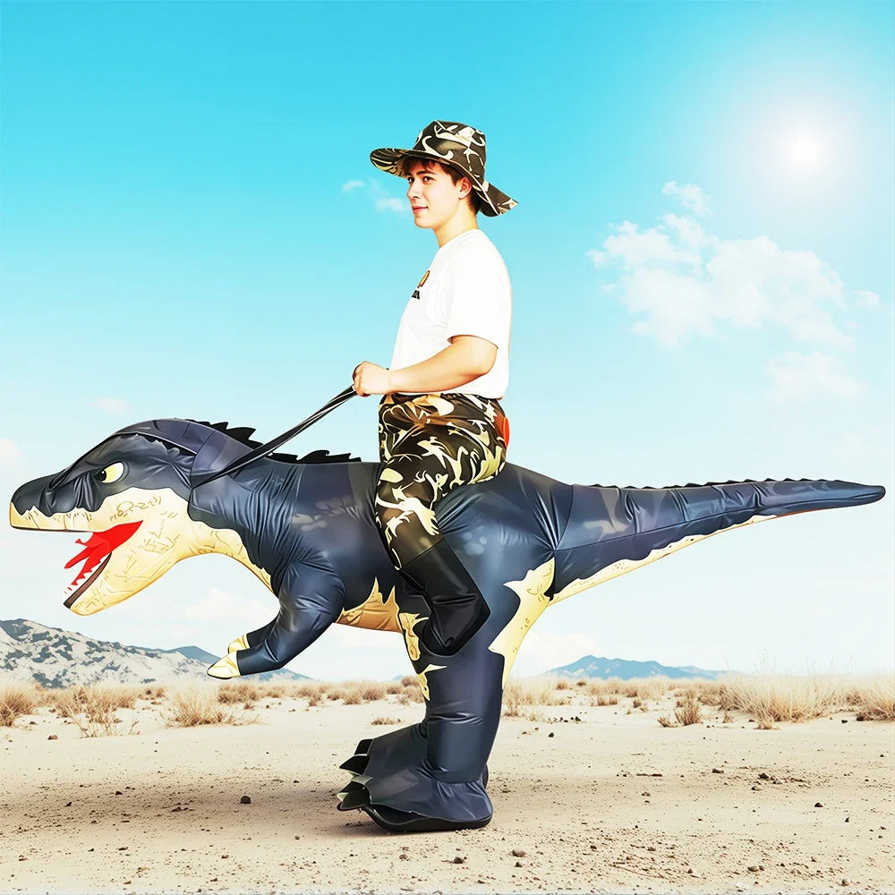 Inflatable Dinosaur Mascot Costume
