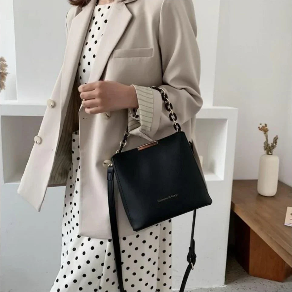 Women's Leather Chain Bag