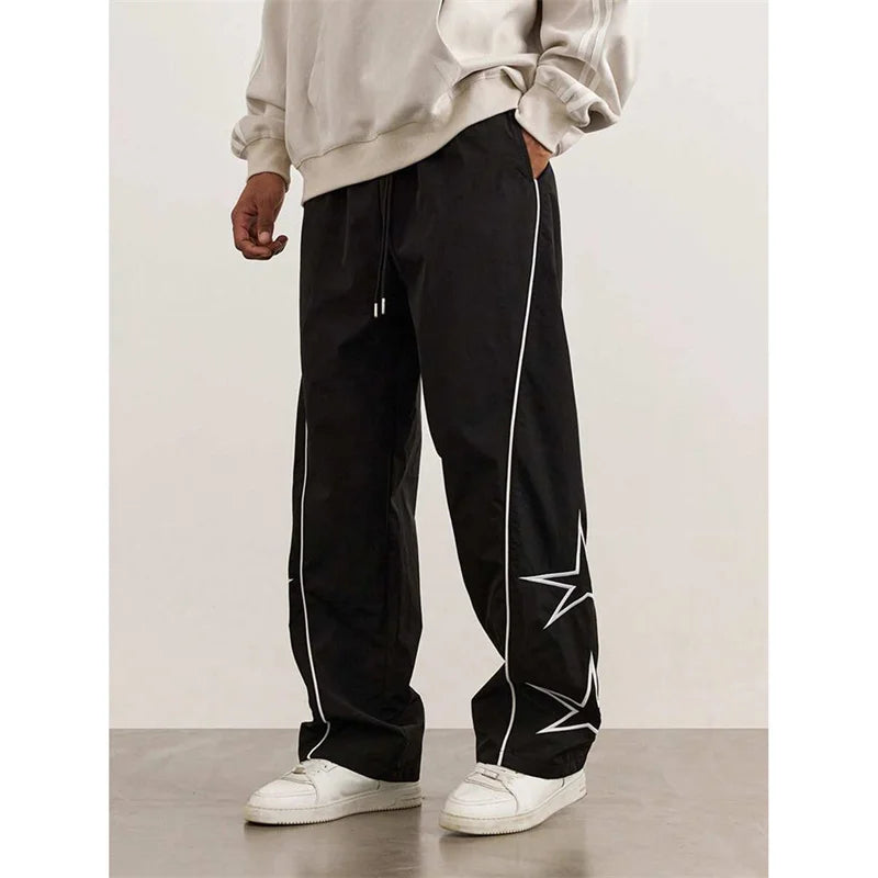 Drawstring Running Sports Pants