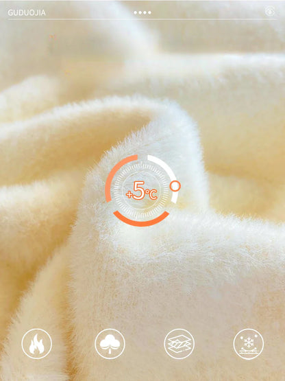 Women’s Turtleneck Sweater with Velvet Lining