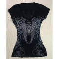 Punk Graphic Crop T-Shirt