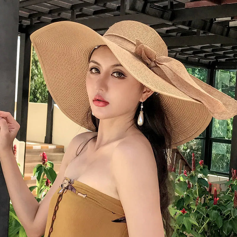 Foldable Summer Straw Hat