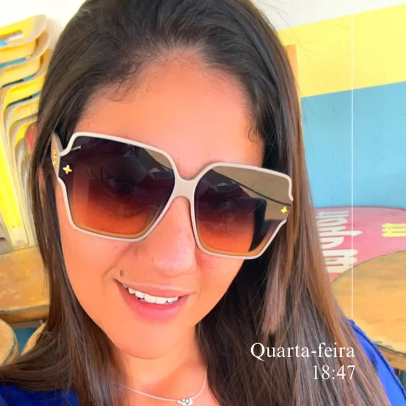 Chic Square Frame Sunglasses