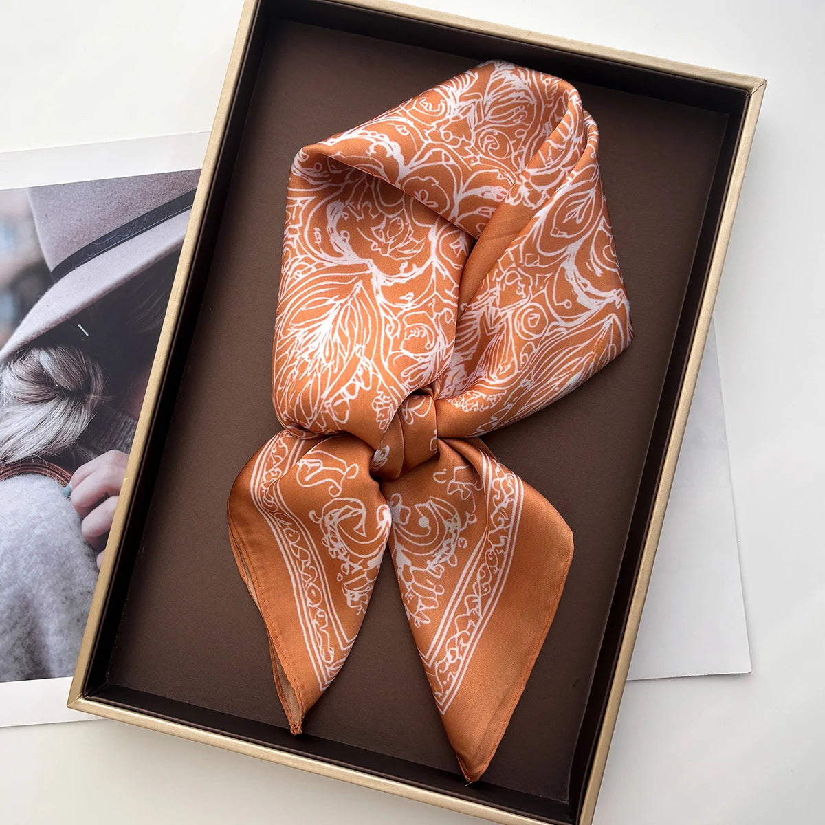 Design Print Square Neckerchief