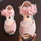 Kids Low Heel Party Pumps
