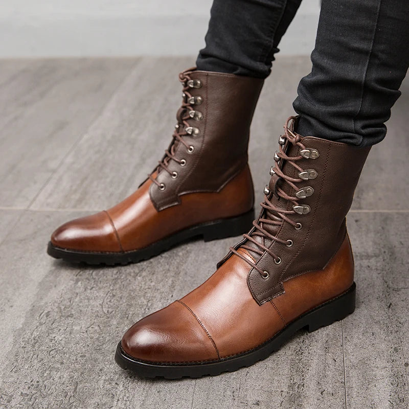 Leisure Leather Chelsea Boots