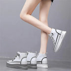 Platform Leather Sneakers