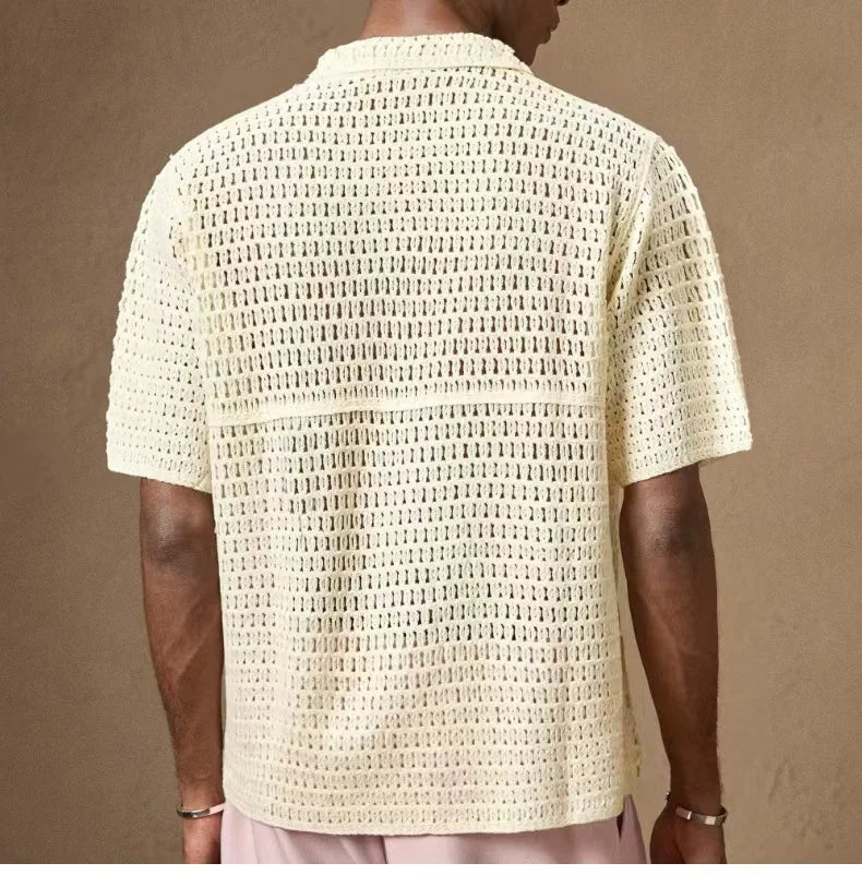 Printed Lace Casual Shirt