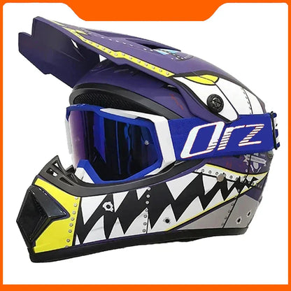 Full Face Off-Road Motorcycle Helmet