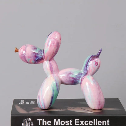 Exquisite Dog Figurine Sculpture