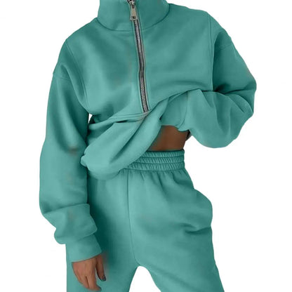 Loose Two-Piece Tracksuit Set