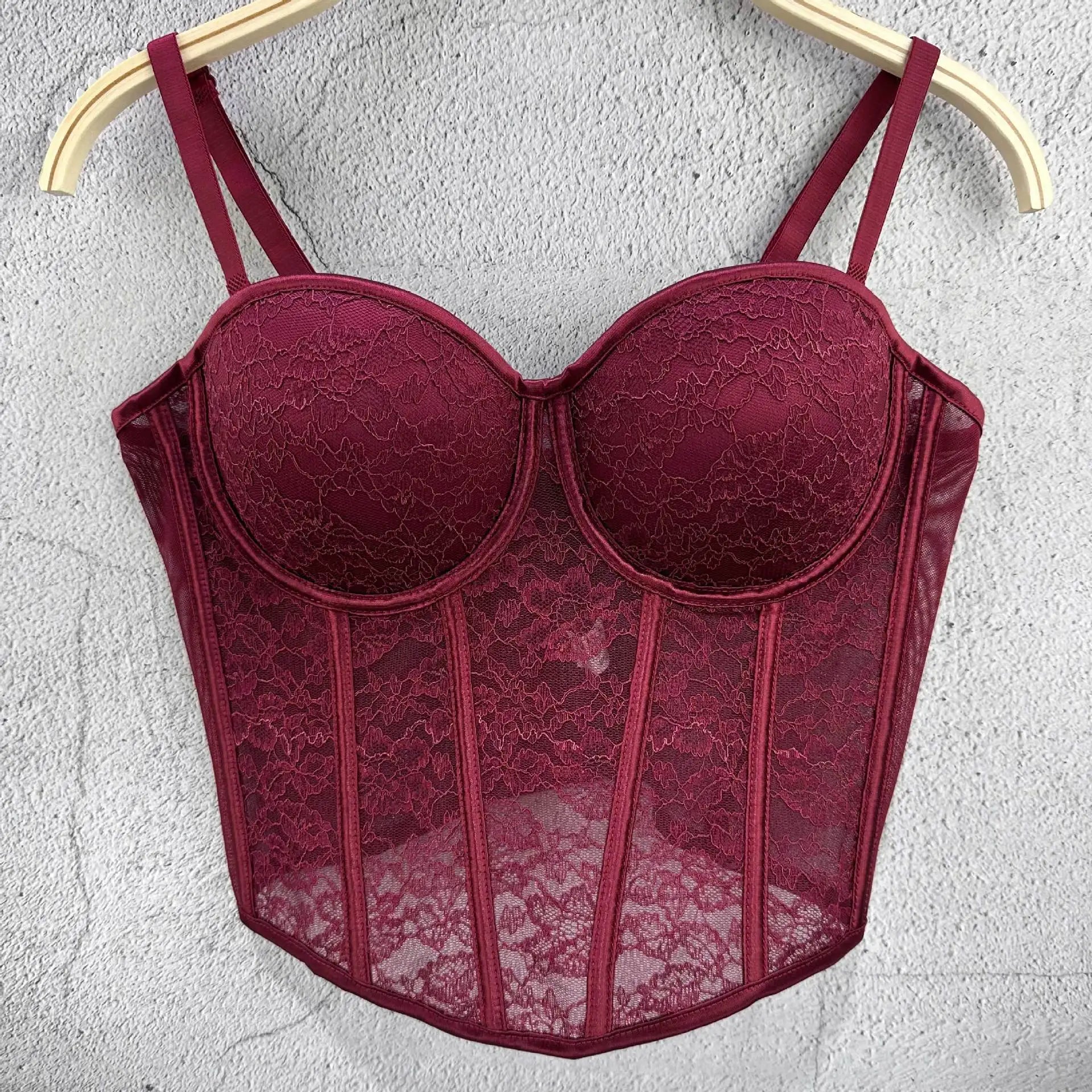 Solid Overbust Corset