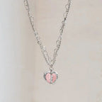 Zircon Clavicle Chain Necklace