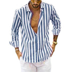 Solid Linen Office Shirt