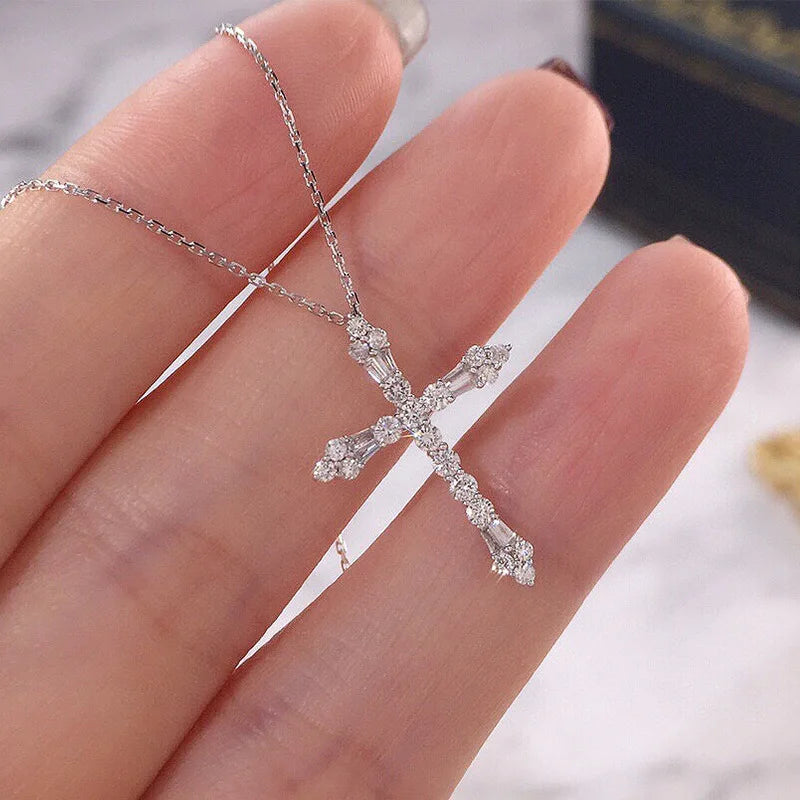 Classic Cross Pendant Necklace