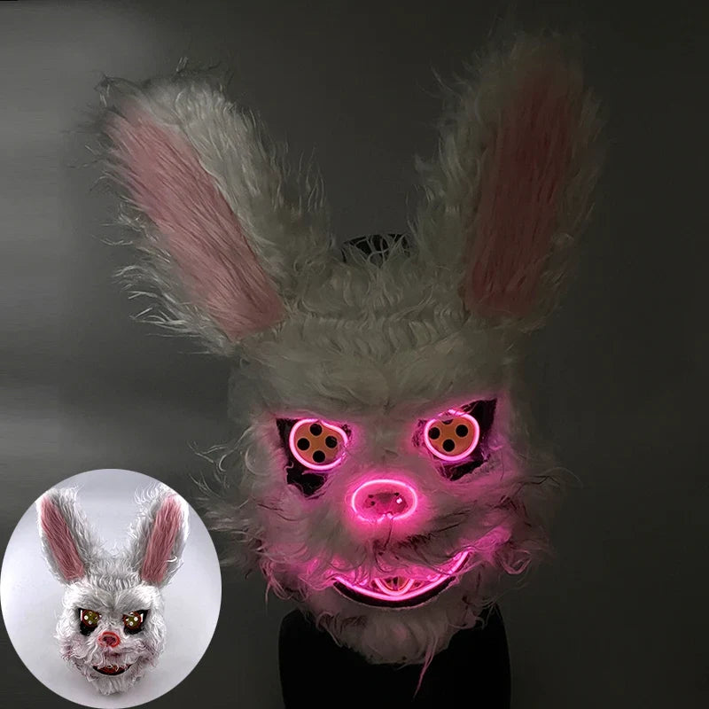 Glowing Bloody Animal Mask