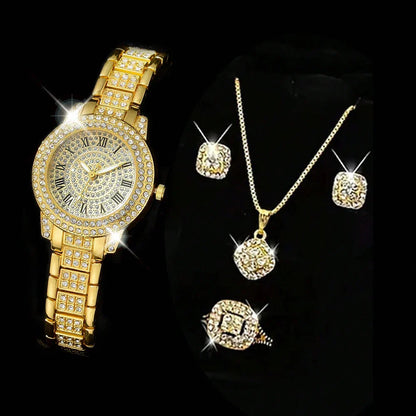 Luxury Gold Women Watch