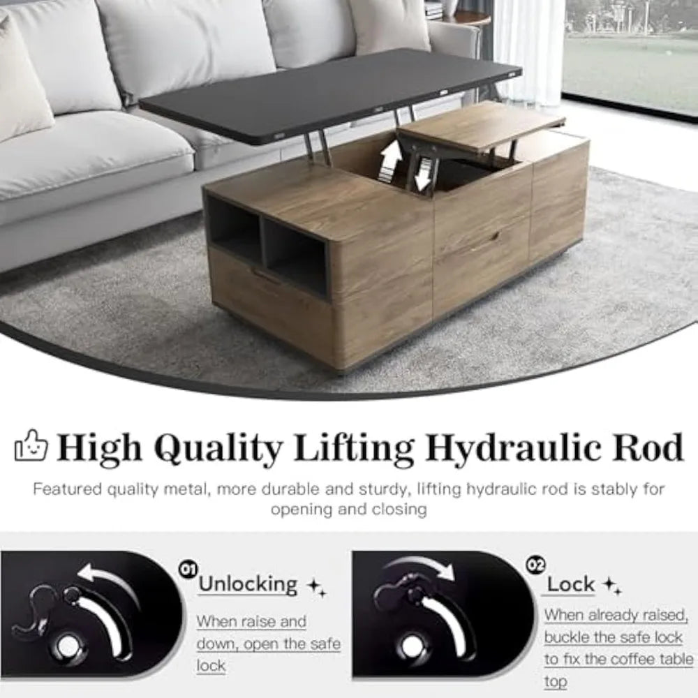 Multifunctional Lifting Coffee Table