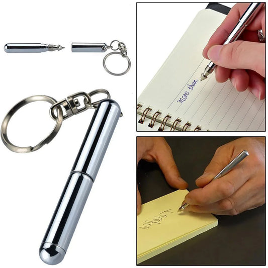Multifunctional Mini Pen Keychain