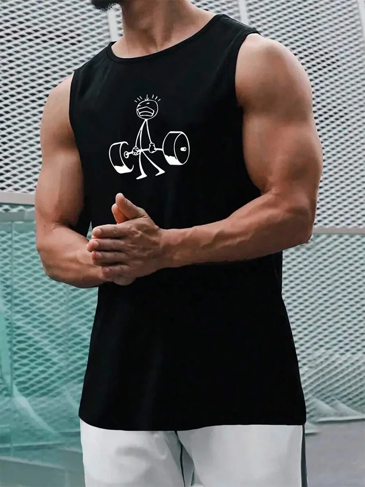USA Flag Print Tank Top