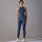 Nylon Solid Sleeveless True-To-Size Fit Shaping Bodysuit