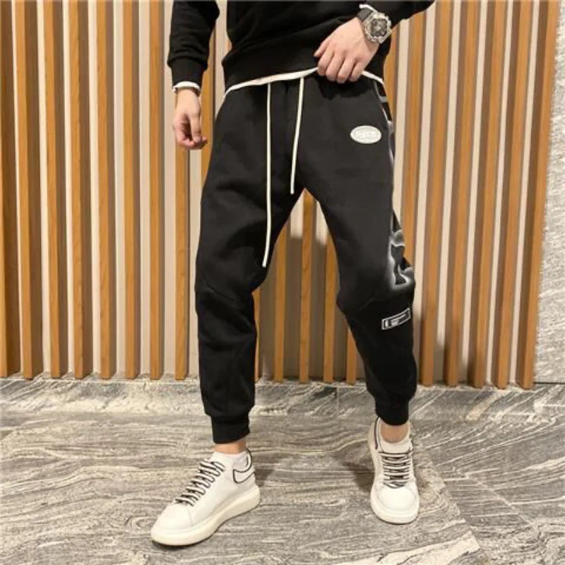 Patchwork Harem Casual Pants