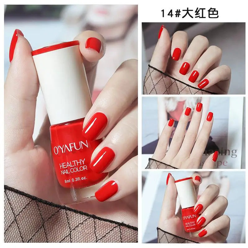 Matte Waterproof No-bake Nail Polish