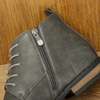 Ankle Leather Boots