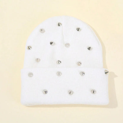 Punk Rivet Gothic Beanie Hat