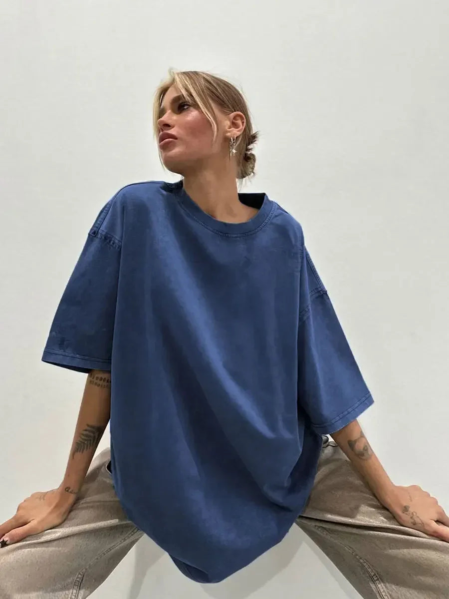 Retro Cotton T-Shirt