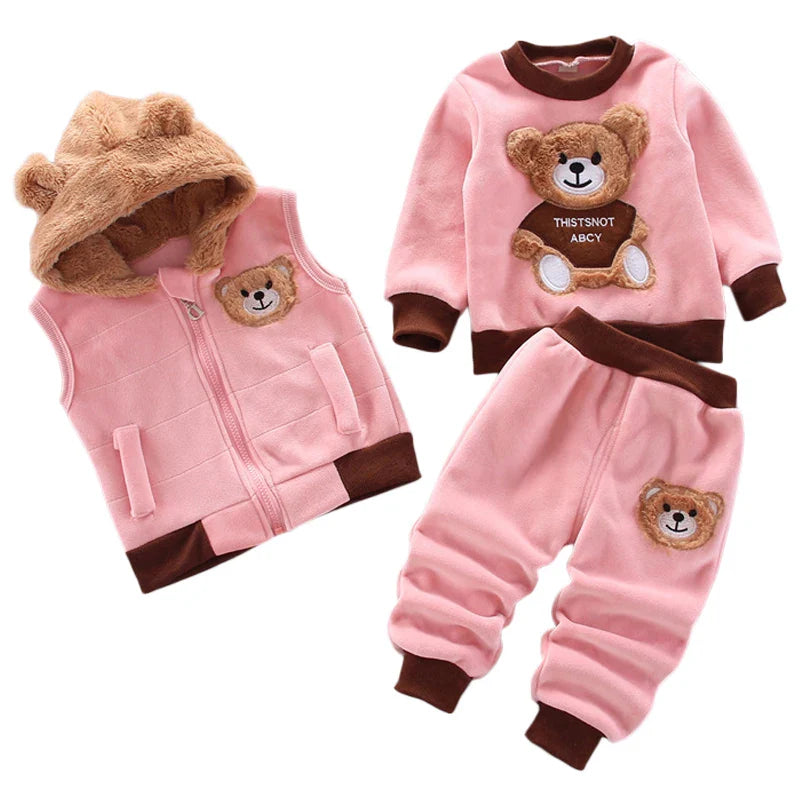 Baby Winter 3-Piece Outfit Set