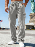 Loose Wide Leg Safari Pants