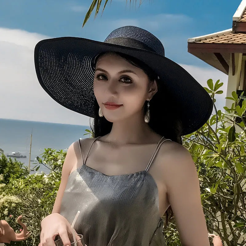 Foldable Summer Straw Hat