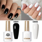 BORN PRETTY Black White Gel