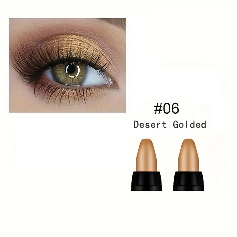 16 Colors Pearlescent Glitter Eyeliner