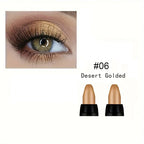 Pearlescent glitter eyeliner