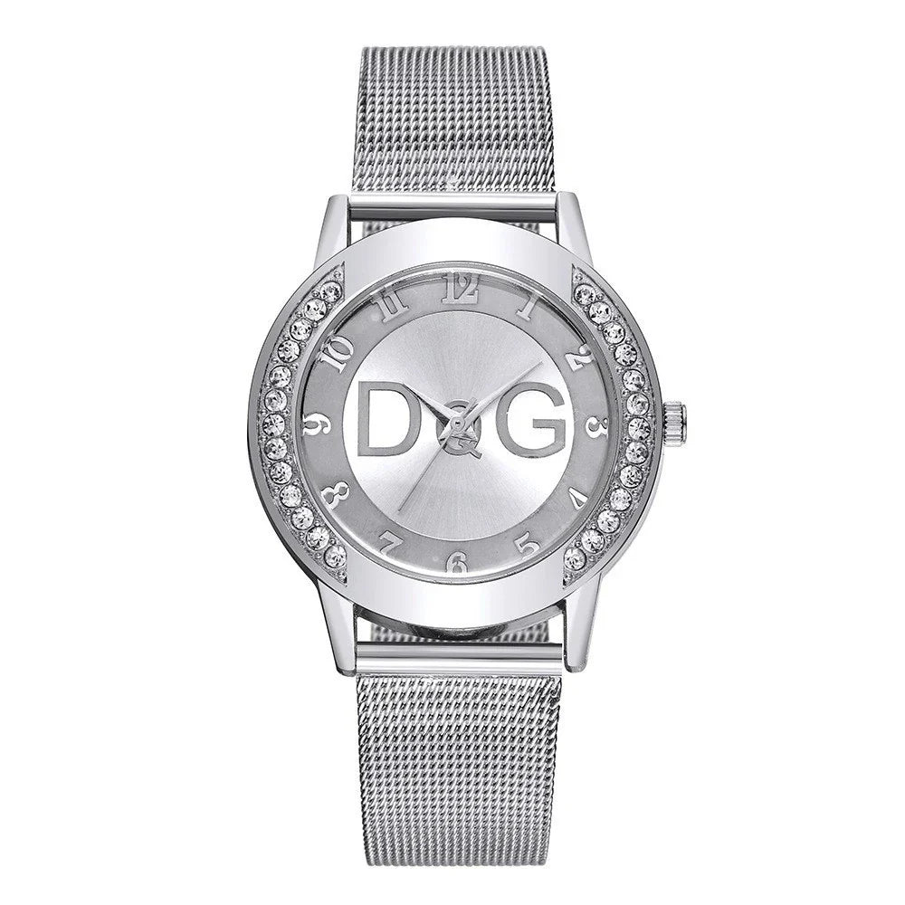 Luxury Diamond Mesh Watch