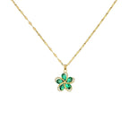 Lucky Charm Zircon Necklace