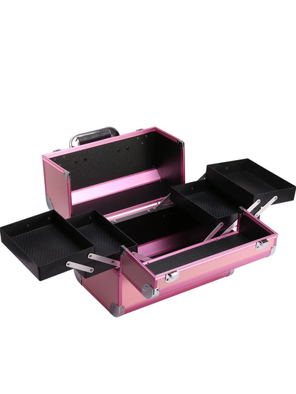 Aluminum Makeup Train Case